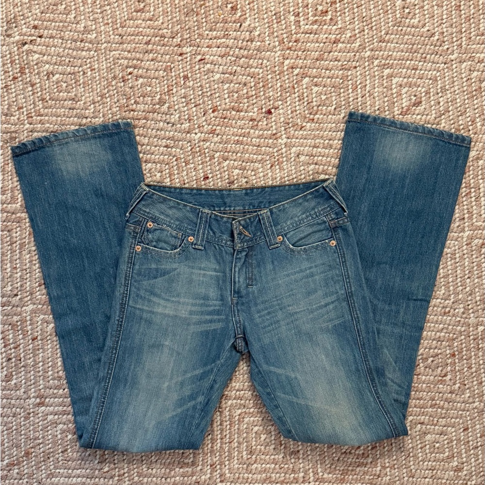 Levi's Women's Flare Jeans in Light Blue